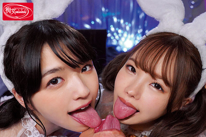 【本編フル】ウチらが唾液たっぷり挟み撃ちベロキスでイカせてアゲルBEST